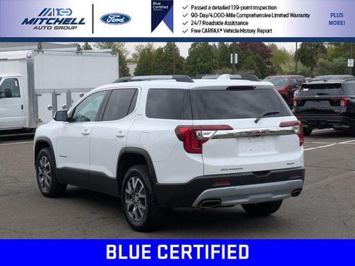 Summit White 2020 GMC Acadia SLE