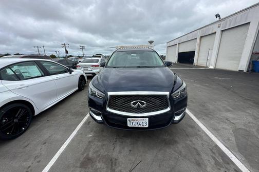 Hermosa Blue 2017 INFINITI QX60 Base