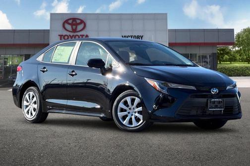 Midnight Black Metallic 2026 Toyota Corolla LE