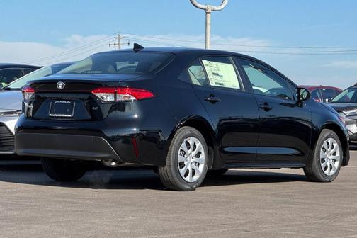 Midnight Black Metallic 2026 Toyota Corolla LE