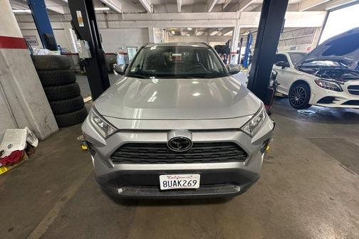 Silver Sky Metallic 2021 Toyota RAV4 XLE Premium