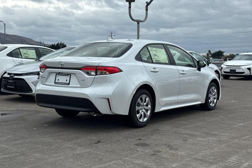 Wind Chill Pearl 2026 Toyota Corolla LE