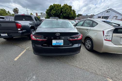 Midnight Black Metallic 2025 Toyota Camry LE