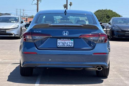 Gray 2025 Honda Civic Sport