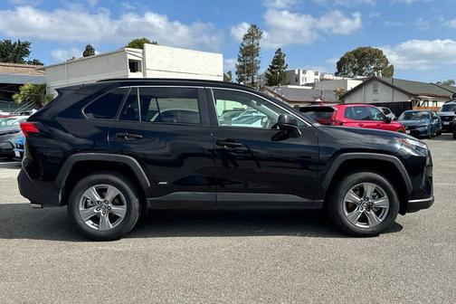 Midnight Black Metallic 2025 Toyota RAV4 Hybrid SE