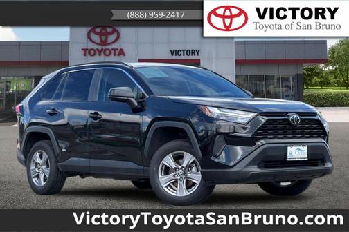 Midnight Black Metallic 2025 Toyota RAV4 Hybrid SE