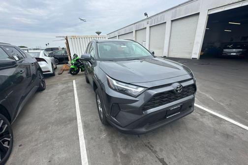 Magnetic Gray Metallic 2025 Toyota RAV4 Hybrid XLE