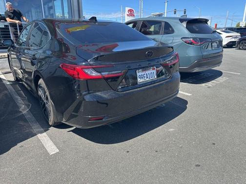 Midnight Black Metallic 2025 Toyota Camry XLE