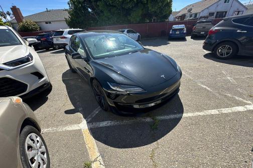 Solid Black 2024 Tesla Model 3 Performance