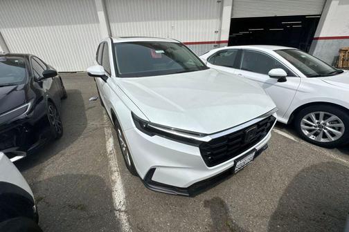 Platinum White Pearl 2023 Honda CR-V EX-L