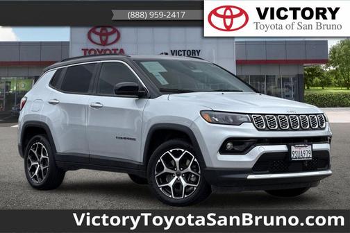 Silver Zynith Metallic Clearcoat 2025 Jeep Compass Limited