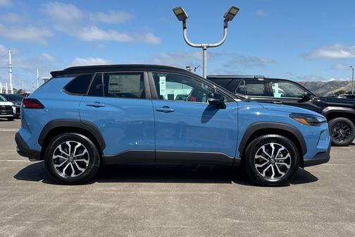 Cavalry Blue/Jet Black 2026 Toyota Corolla Hybrid SE