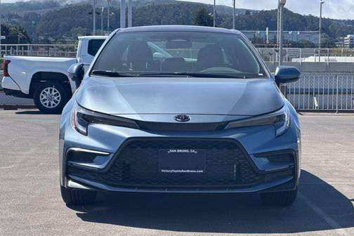 Celestite/Midnight Black Metallic 2026 Toyota Corolla SE