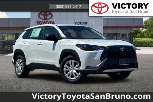 Wind Chill Pearl 2026 Toyota Corolla Cross L