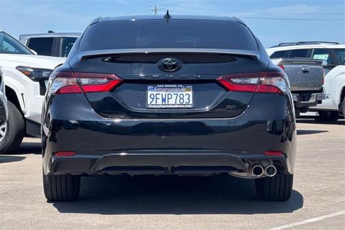 Midnight Black Metallic 2023 Toyota Camry SE