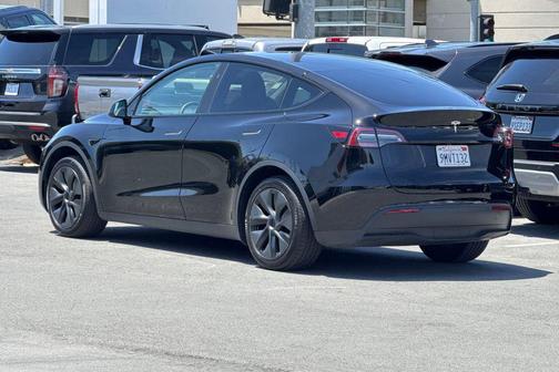 Solid Black 2024 Tesla Model Y Long Range Single Motor Rear-Wheel Drive