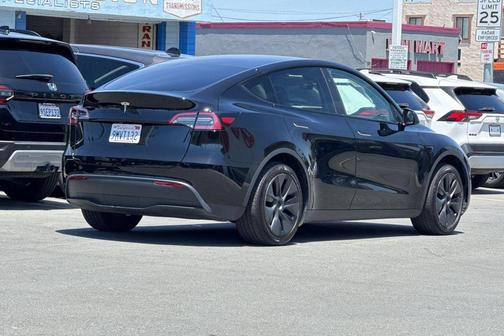 Solid Black 2024 Tesla Model Y Long Range Single Motor Rear-Wheel Drive