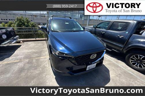 Deep Crystal Blue Mica 2024 Mazda CX-5 2.5 S Select Package