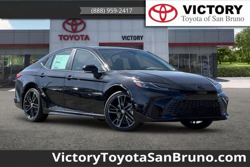 Midnight Black Metallic 2026 Toyota Camry XSE