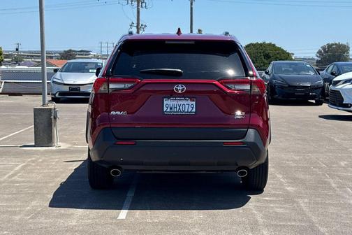 Ruby Flare Pearl 2025 Toyota RAV4 Hybrid XLE