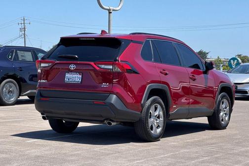 Ruby Flare Pearl 2025 Toyota RAV4 Hybrid XLE