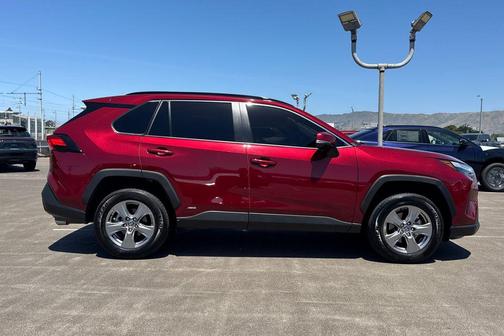 Ruby Flare Pearl 2025 Toyota RAV4 Hybrid XLE