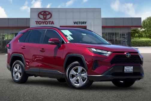 Ruby Flare Pearl 2025 Toyota RAV4 Hybrid XLE