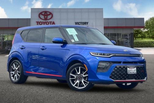 Neptune Blue 2020 Kia Soul GT-Line Turbo