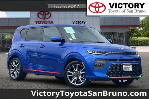 Neptune Blue 2020 Kia Soul GT-Line Turbo