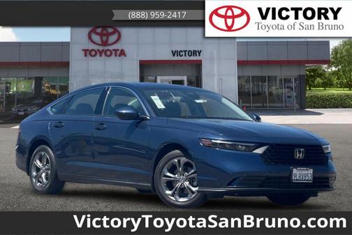 Canyon River Blue Metallic 2024 Honda Accord EX