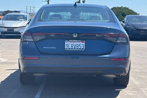 Canyon River Blue Metallic 2024 Honda Accord EX