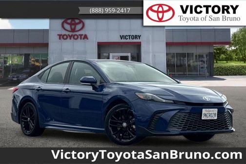 Reservoir Blue 2025 Toyota Camry SE
