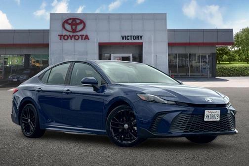 Reservoir Blue 2025 Toyota Camry SE