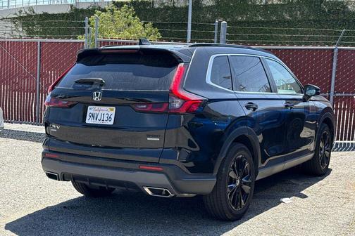 Black 2025 Honda CR-V Hybrid Sport Touring AWD