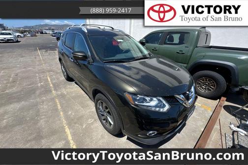 Midnight Jade 2015 Nissan Rogue SL