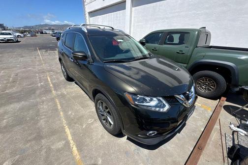 Midnight Jade 2015 Nissan Rogue SL