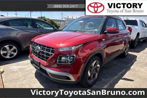 Ultimate Red 2025 Hyundai VENUE SEL