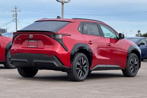 Supersonic Red 2026 Toyota bZ XLE Plus