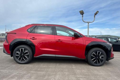 Supersonic Red 2026 Toyota bZ XLE Plus