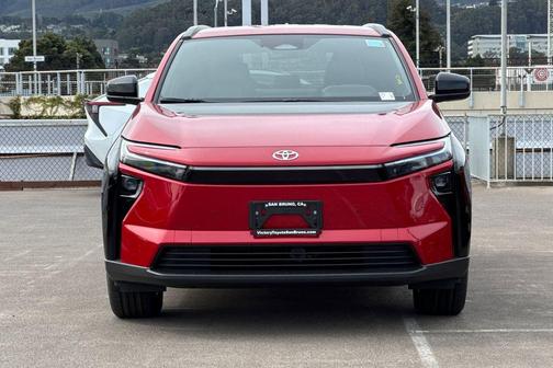 Supersonic Red 2026 Toyota bZ XLE Plus