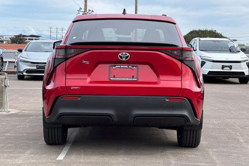 Supersonic Red 2026 Toyota bZ XLE Plus
