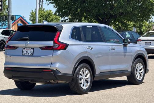 Solar Silver Metallic 2025 Honda CR-V LX