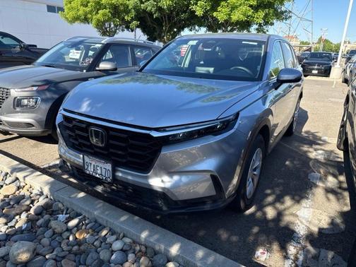 Solar Silver Metallic 2025 Honda CR-V LX