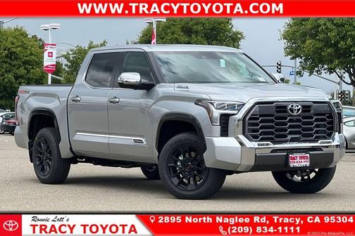 Silver 2026 Toyota Tundra Hybrid 1794 Edition