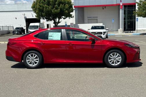 Red 2026 Toyota Camry LE