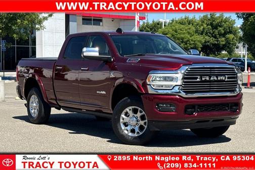 Maroon 2022 RAM 3500 Laramie