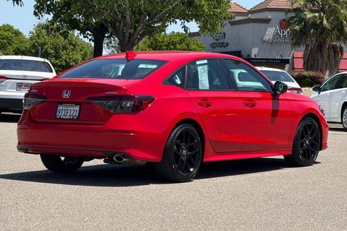 Rallye Red 2025 Honda Civic Sport