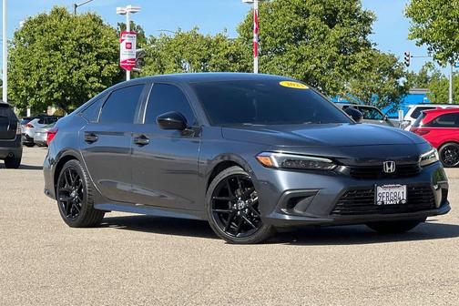 Meteorite Gray Metallic 2023 Honda Civic Sport