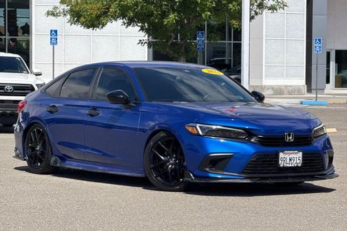 Boost Blue Pearl 2023 Honda Civic Sport