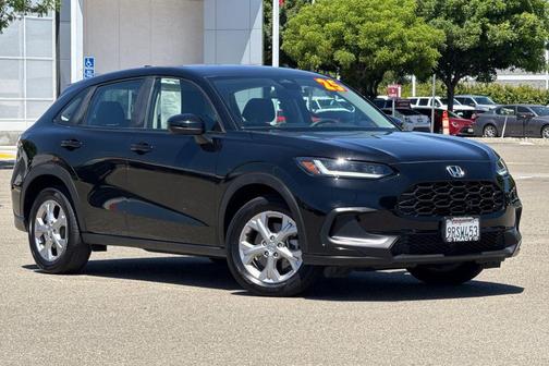 Crystal Black Pearl 2025 Honda HR-V LX